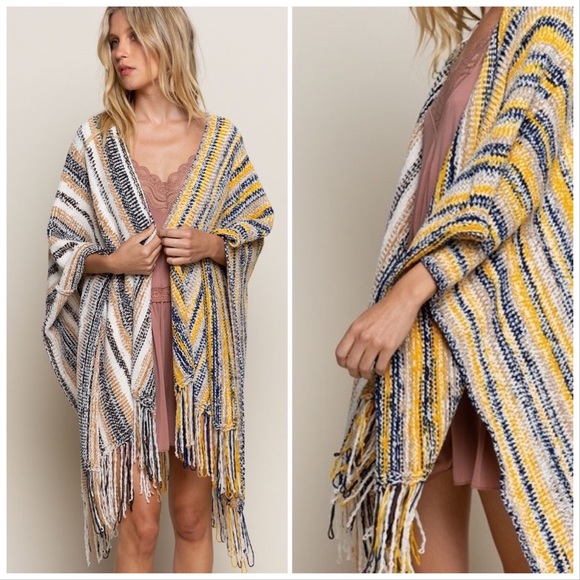 POL Stripe a Pose Shawl Combo - Picture 9 of 12